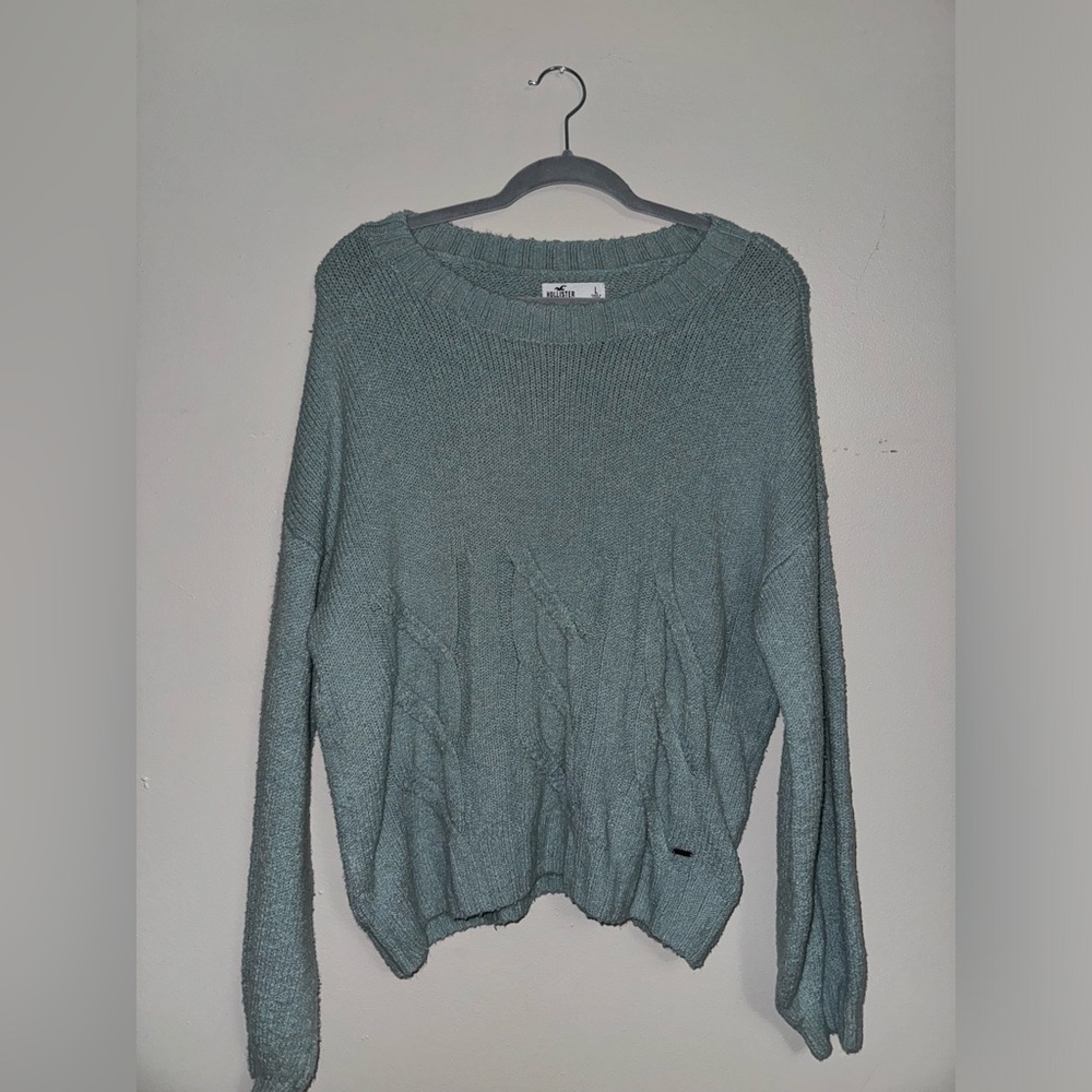 Hollister Aqua Sweater